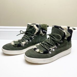 Steve Madden “Debora” suede ankle boots